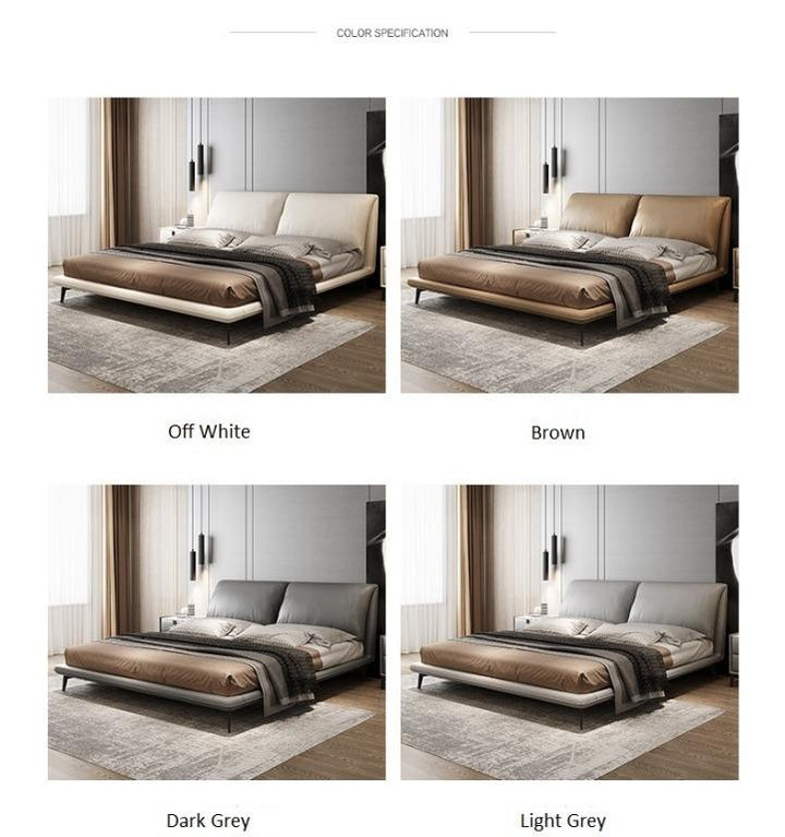 Genuine Leather Bed Frame