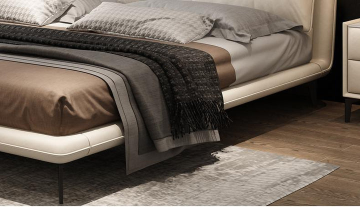 Genuine Leather Bed Frame