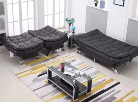 Alyssa Faux Leather Sofa Bed Set