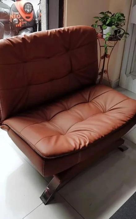 Alyssa Faux Leather Sofa Bed Set