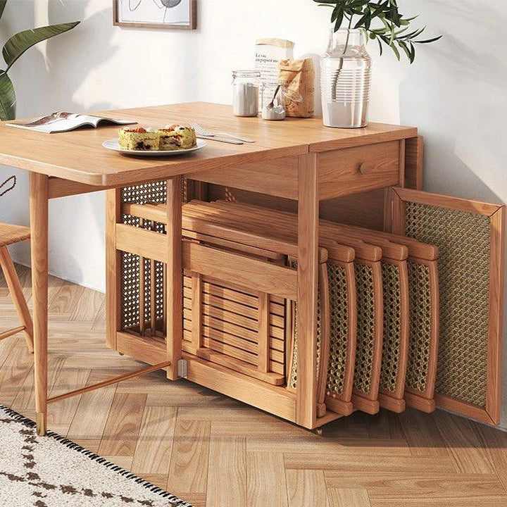 Foldable Dining Table & Chair Set