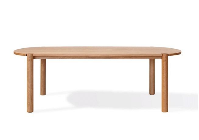 Oak Solid Wood Dining Table HNfurniture