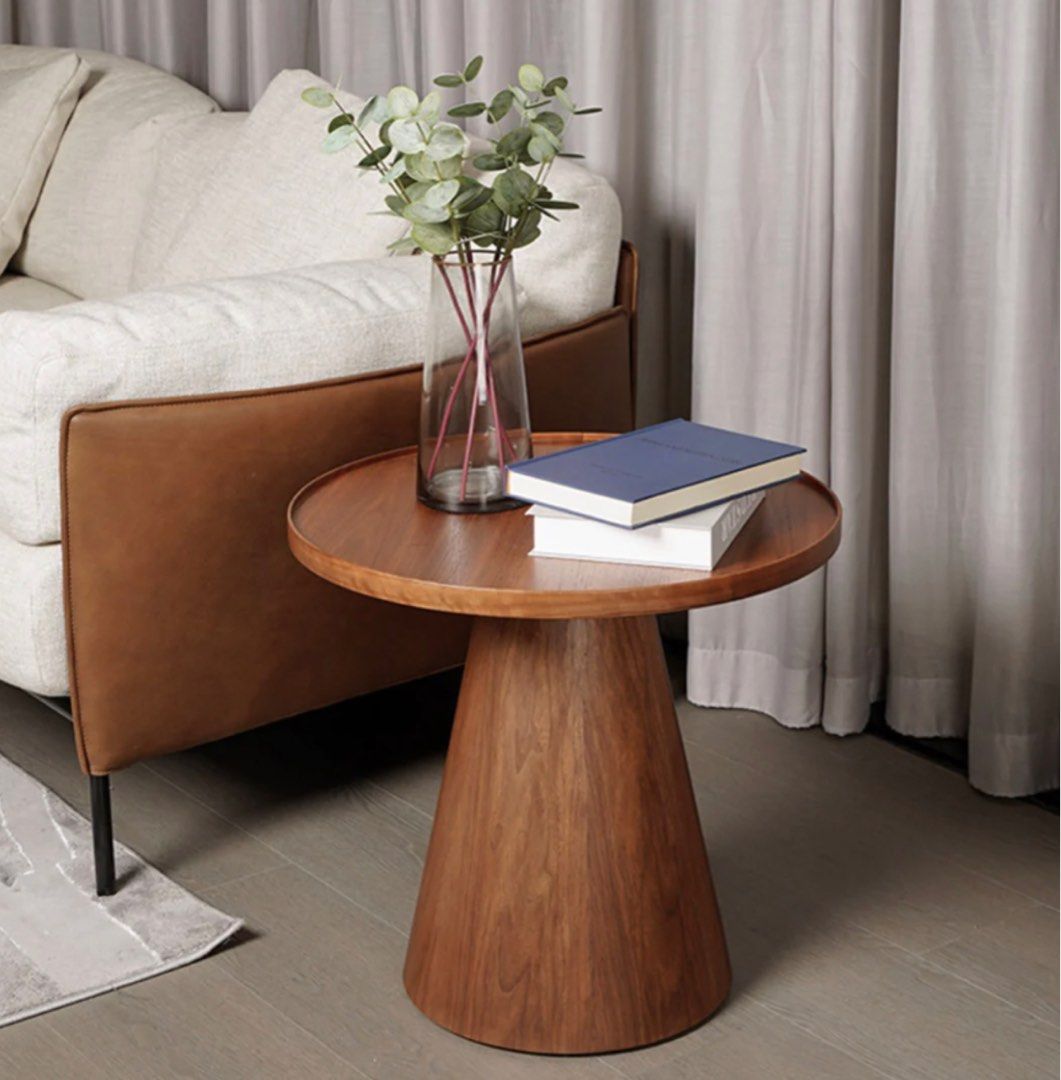 Pedestral End Table