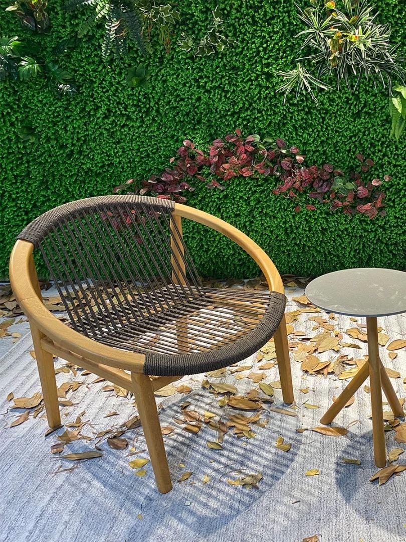 Ashwood Rope Outdoor Armchair