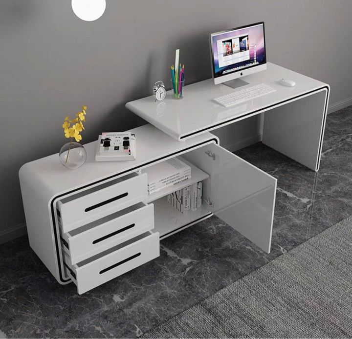 Modern Rotatable Work Desk