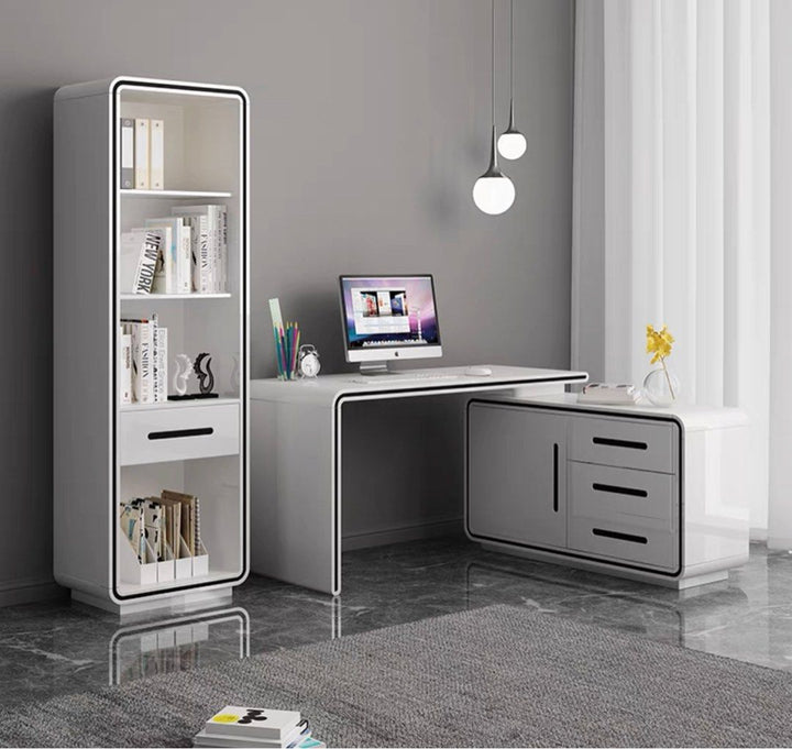 Modern Rotatable Work Desk