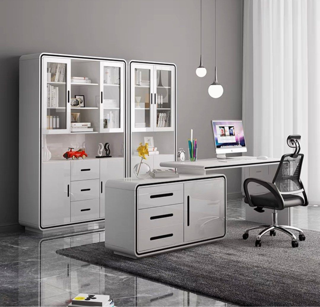Modern Rotatable Work Desk
