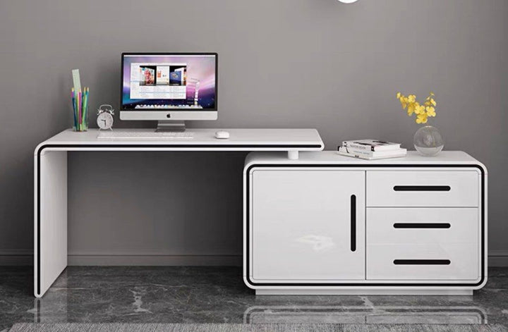 Modern Rotatable Work Desk