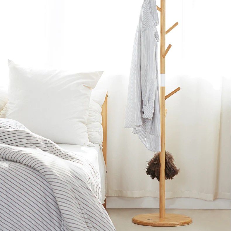 Bamboo Coat Rack