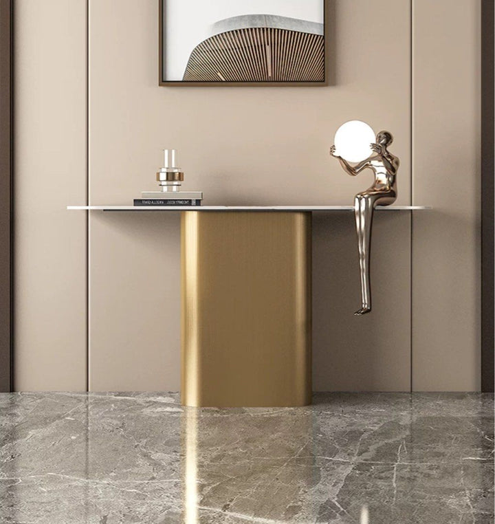 Modern Sintered Stone Console Table