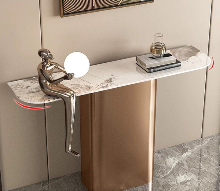 Modern Sintered Stone Console Table