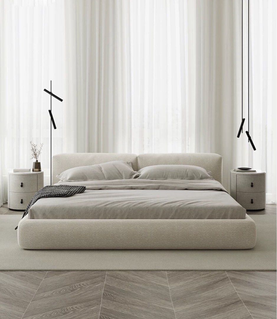 Modern Leathaire Bedframe