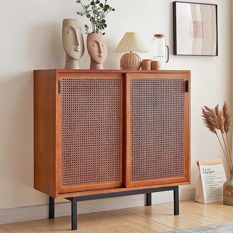 Rattan Sideboard