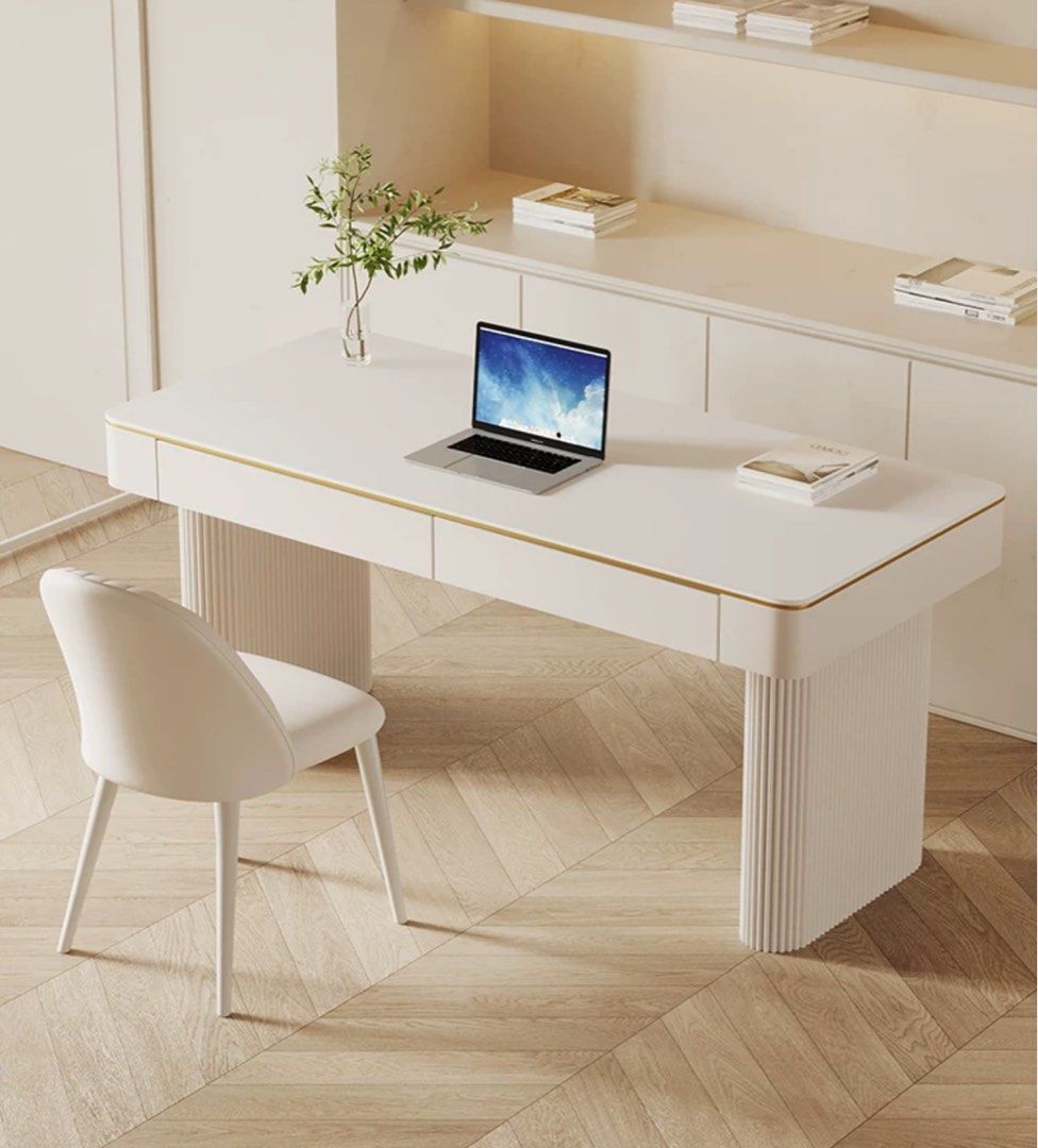 Modern Sintered Stone Study Table