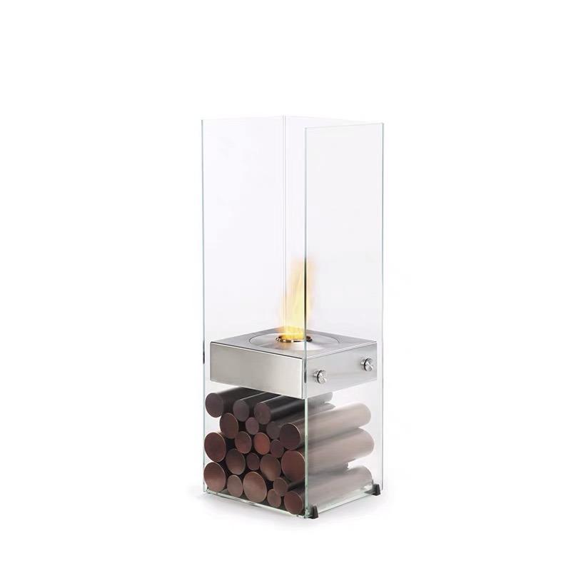 Bio-Ethanol Standing Fireplace