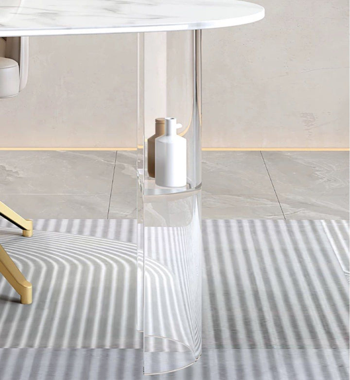 Modern Sintered Stone Study Desk