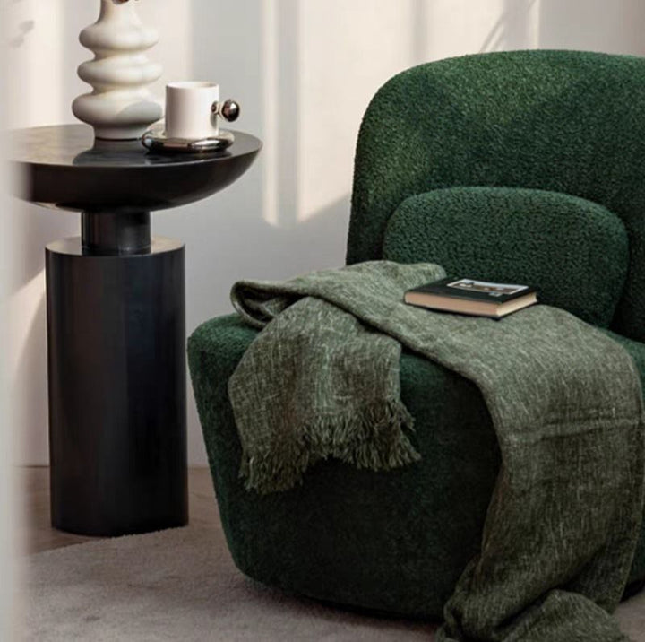 Modern Boucle Armchair