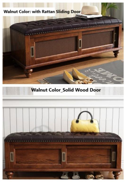 CALLIE Entryway Storage Bench_Changing Shoe Cabinet_