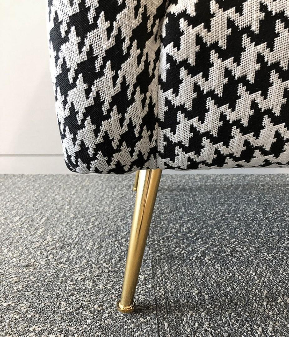Modern Luxury Houndstooth Chair and Sofa