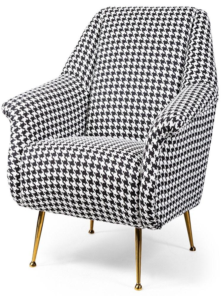 Modern Luxury Houndstooth Chair and Sofa