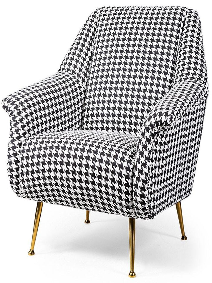 Modern Luxury Houndstooth Chair and Sofa