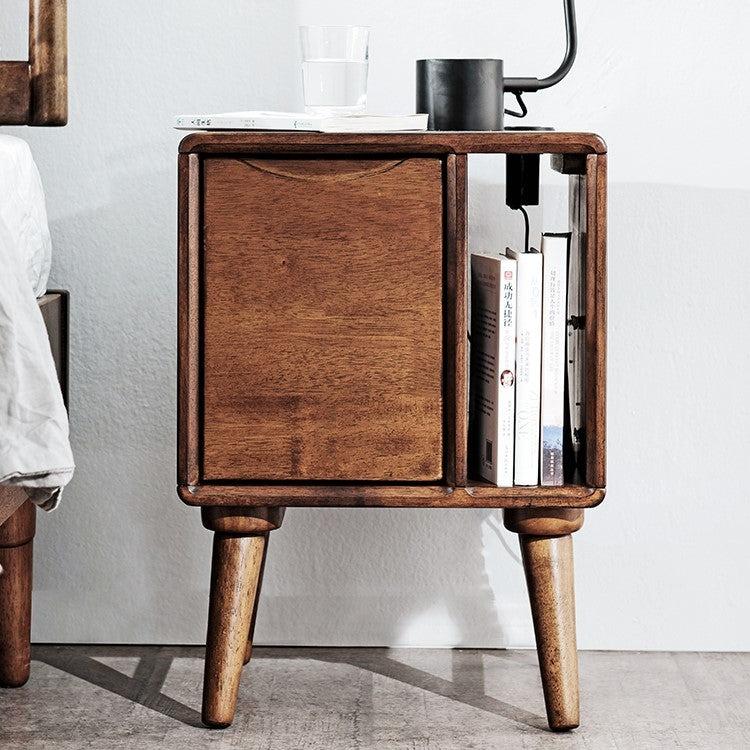 Camille Solid Wood Night Stand Bedside Table