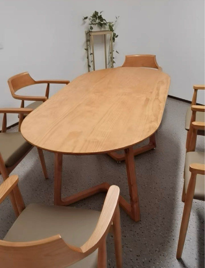 Scandinavian Solid Wood Dining Table