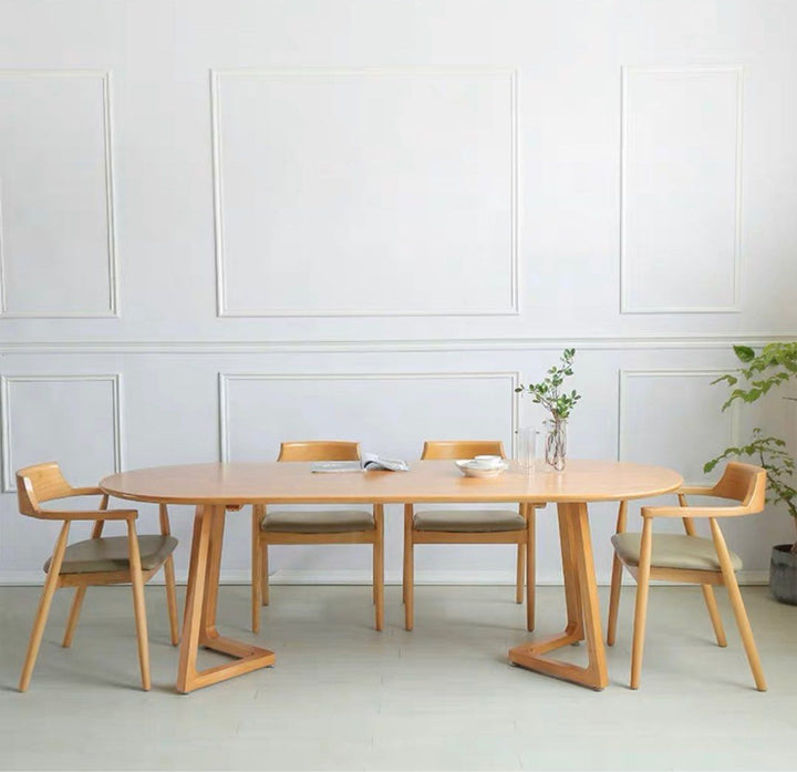 Scandinavian Solid Wood Dining Table