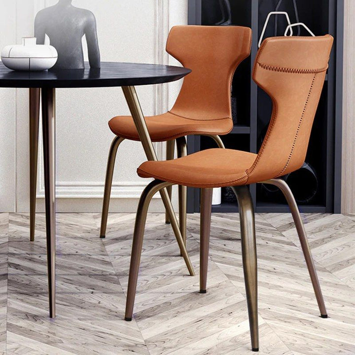 Faux Leather Dining Chair (set of 2)