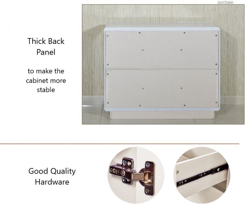 Modern Sideboard Storage Cabinet - High Gloss