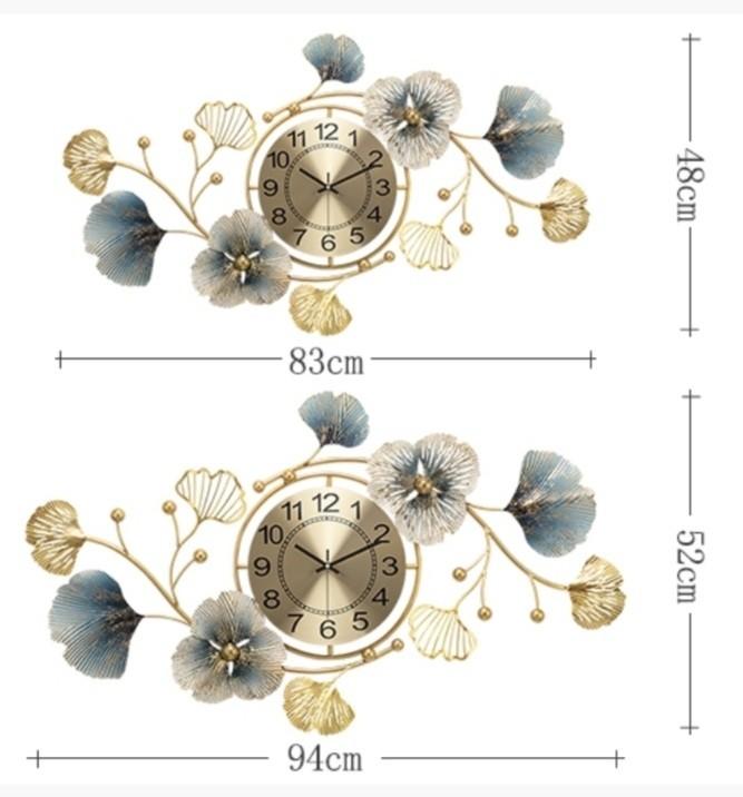 Wall Decor / Metal Art / Clock