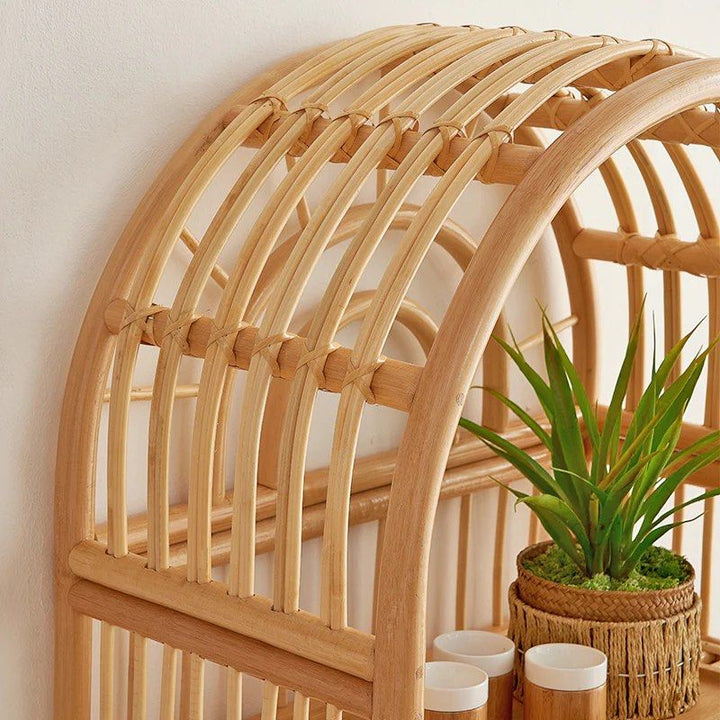 Rattan Bookshelf