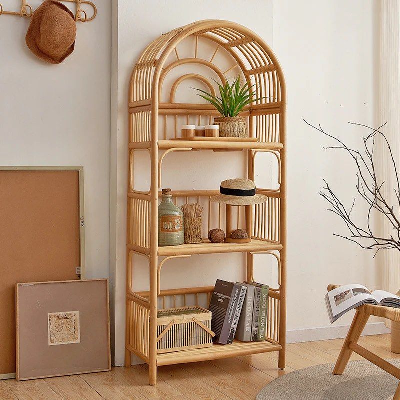 Rattan Bookshelf