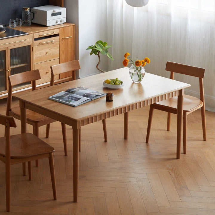 Cherry Wood Dining Table