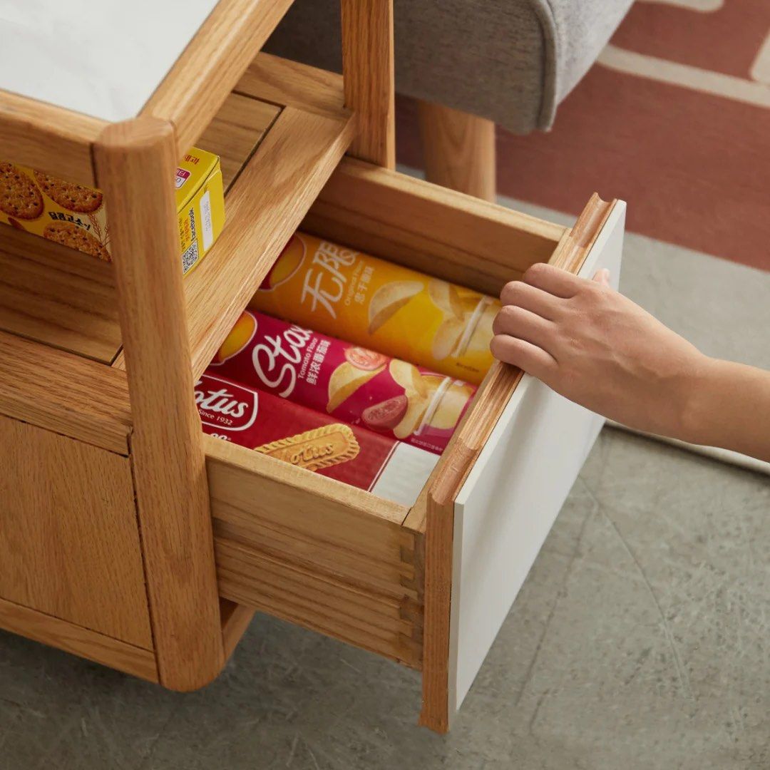 End Table with Wheels