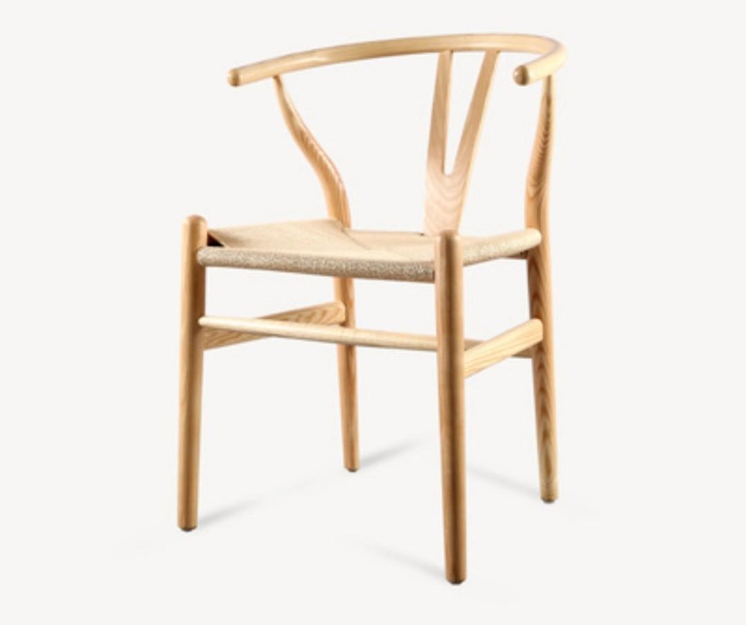 CORINA _ Rustic Wishbone Dining Chair