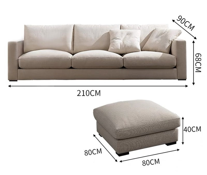 طقم أريكة Lonsdale Chaise المقطعية