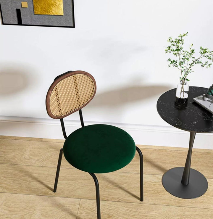Rustic Rattan Chair