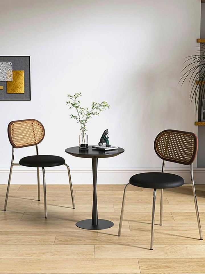 Rustic Rattan Chair