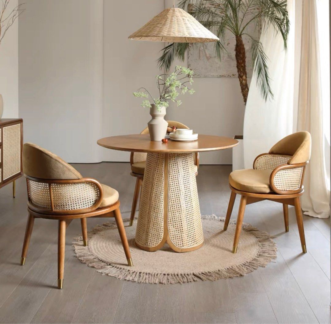 Rattan Dining Table