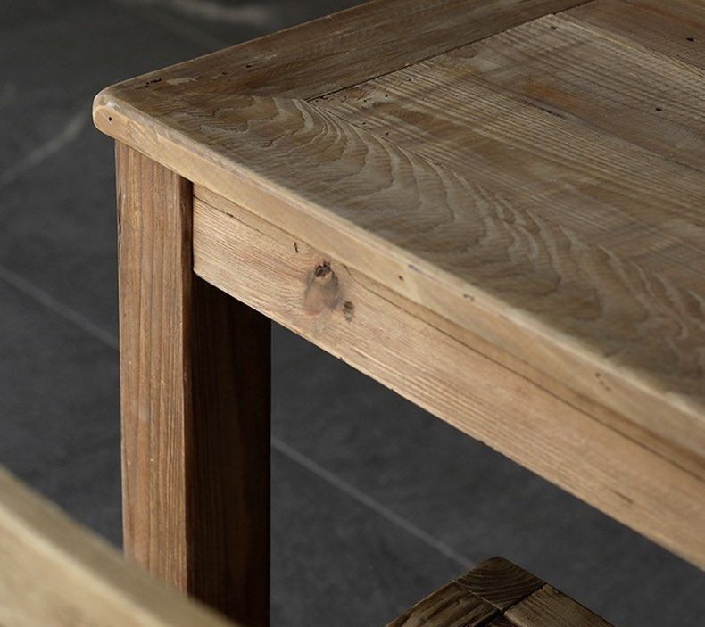 Rustic Solid Wood Table