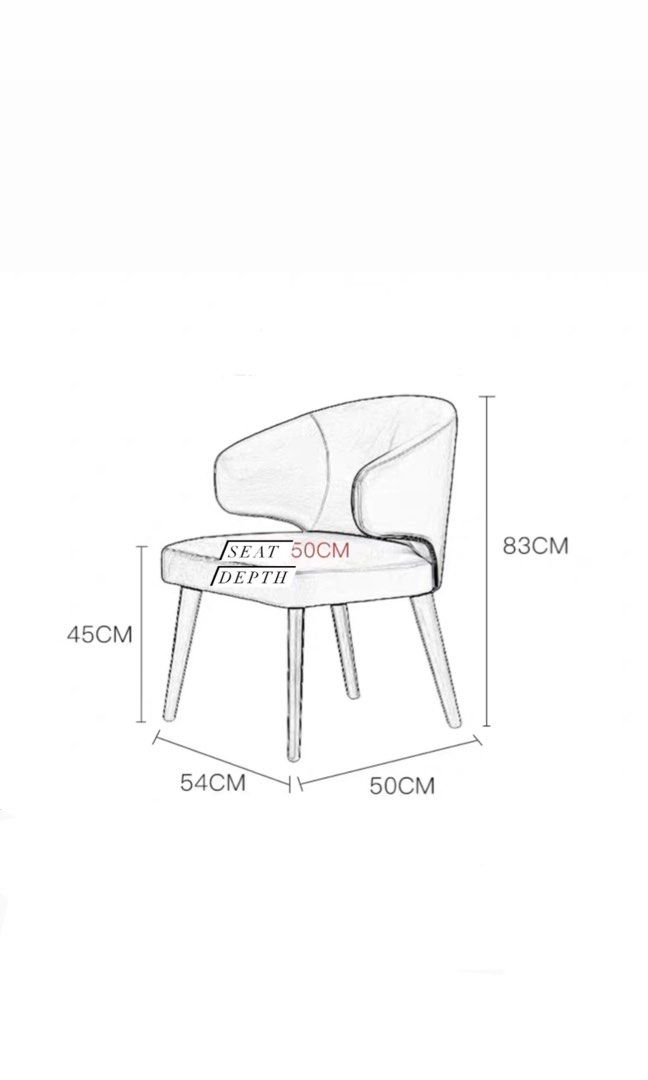 High Back Dining Chair