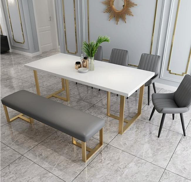 Bench in Gold Legs