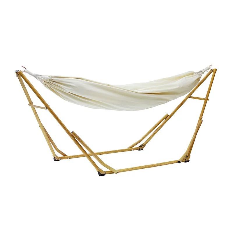 Double Canvas Classic Hammock with Stand