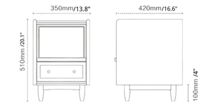 Modern Bedside Table