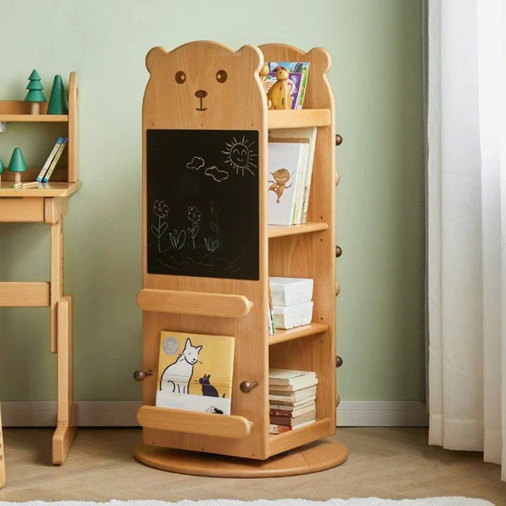 Multifunctional Revolving Child Bookshelf