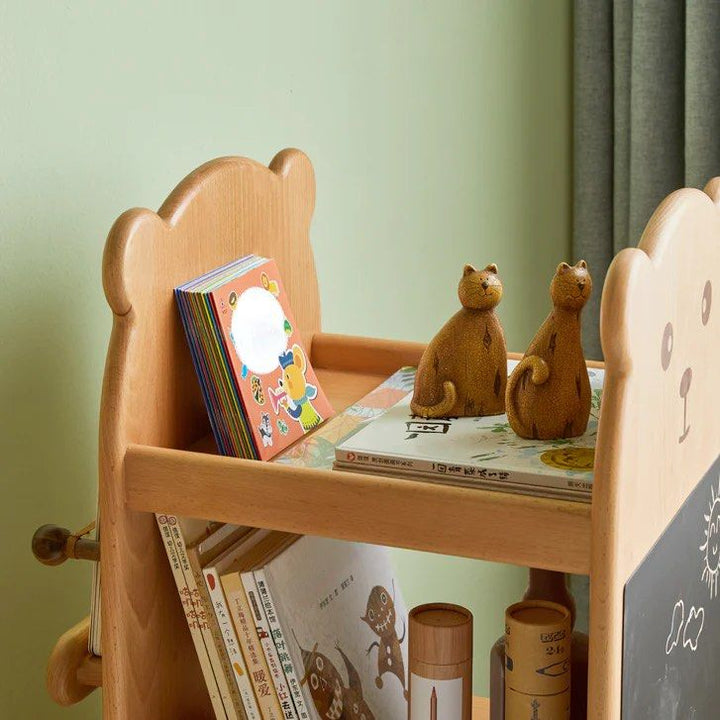 Multifunctional Revolving Child Bookshelf