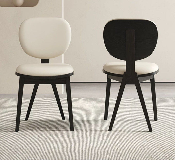 Modern Boucle Dining Chair