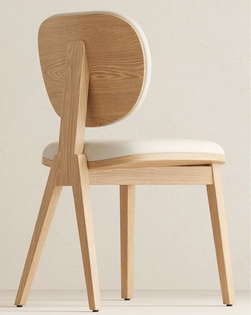 Modern Boucle Dining Chair