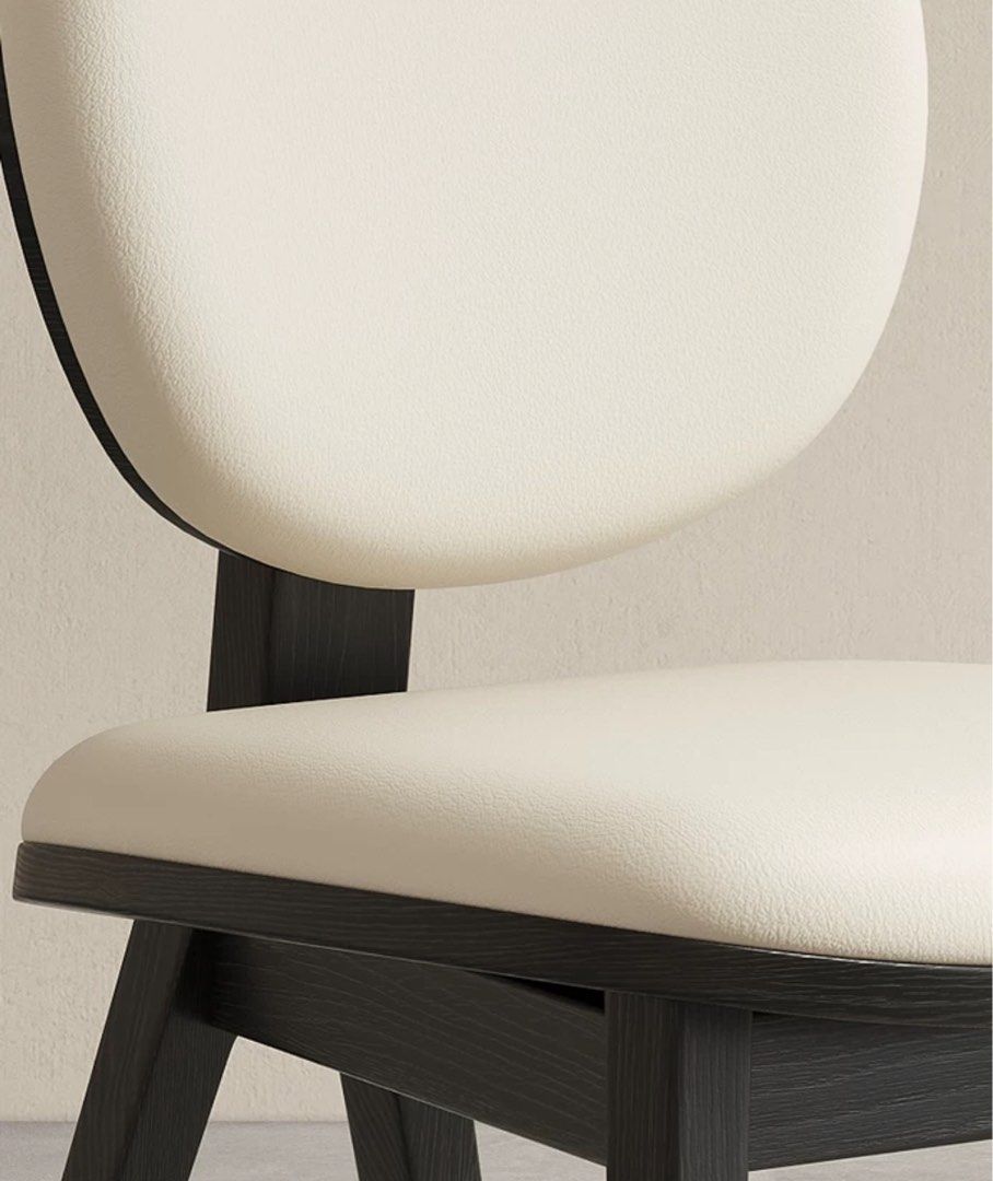 Modern Boucle Dining Chair